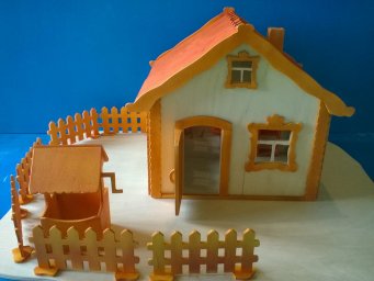 Скачать dxf - Кукольный домики домик макет дома домик домик дом