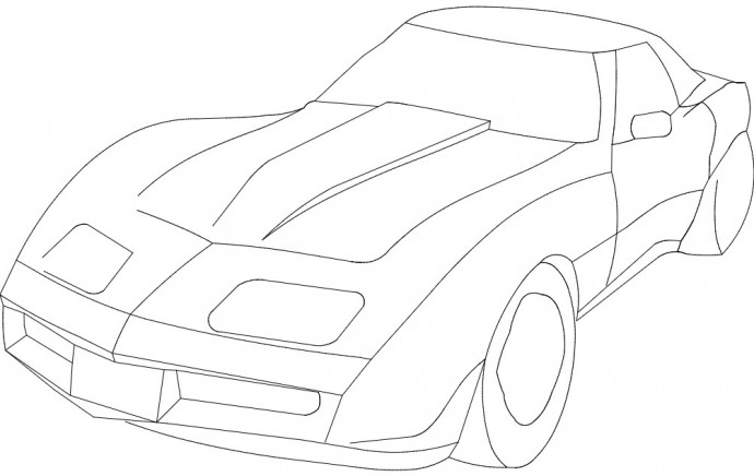 Скачать dxf - Раскраски автомобили раскраски для мальчиков раскраска спорткар раскраски