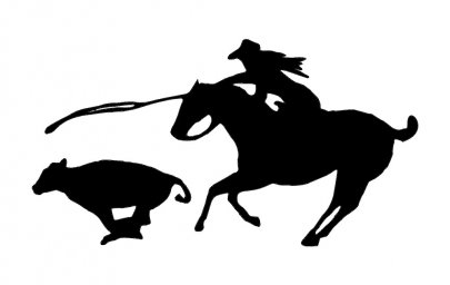 Скачать dxf - Родео силуэт конный силуэт конный логотип конь силуэты