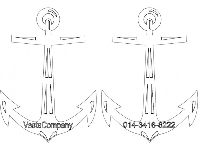 Скачать dxf - Якорь контур якорь карандашом поэтапное рисование якоря якорь