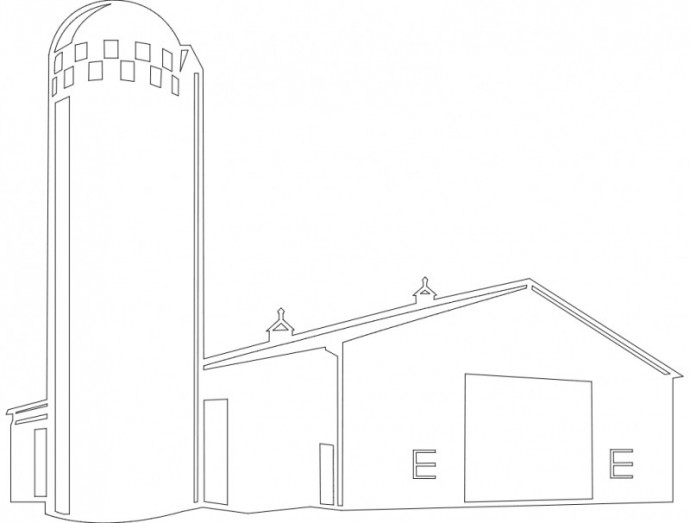 Скачать dxf - Архитектура здание церковь карандашом схемы киригами архитектура из