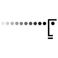 Пунктир с точкой линия из точек символы 2957
