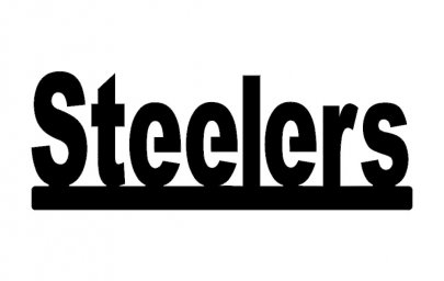 Скачать dxf - Логотип надписи шрифты steelers знаки Распознать текст