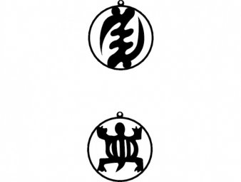 Скачать dxf - Знаки адинкра символы африканский символ adinkra. символ превосходства