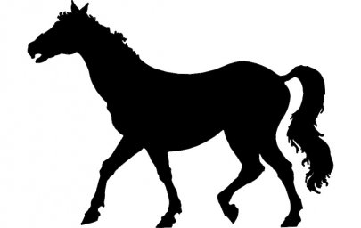 Скачать dxf - Силуэт лошади силуэт лошади анфас черный силуэт лошади