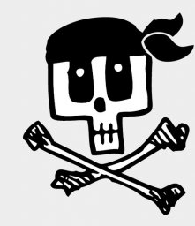Знак пиратский веселый роджер пиратский череп пират череп значок