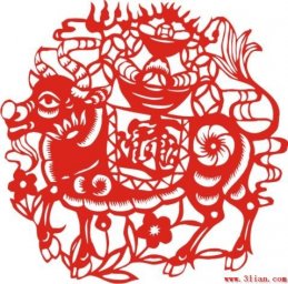 Китайское искусство вырезания рисунок китайский новый год китайский новый год