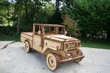 Деревянные машинки land rover из дерева грузовик из фанеры деревянные