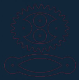 Скачать dxf - Фон шестеренки механизм шестеренки шестеренки шаблоны для скрапбукинга