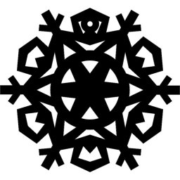 Скачать dxf - Снежинка вектор снежинка шестиконечная рисунок наклейки снежинки снежинка