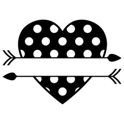 Скачать dxf - Стикеры наклейки иконки значок сердце наклейки валентинки сердечки