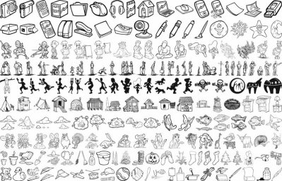 Рисунок мини рисунки векторные шаблоны набор иконок дудл детские иконки
