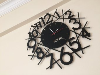 Скачать dxf - Оригинальные часы дизайнерские настенные часы стильные настенные часы