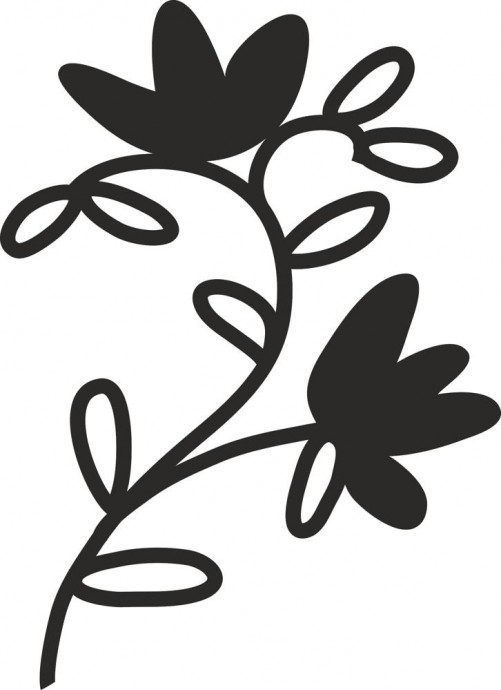 Скачать dxf - Растение растения весна иконка иконка растение магнолия пиктограмма