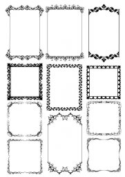 Векторные рамки рамка с узорами декоративные рамки рамки вектор фигуры