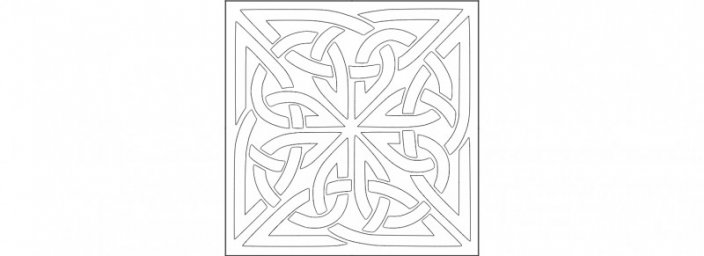 Скачать dxf - Кельтские узоры tile кельтский орнамент кельтские узоры кельтский