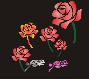 Роза вектор розы роза цветок цветы цветочный рисунок