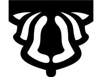 Скачать dxf - Иконки орнамент логотипы животных логотип