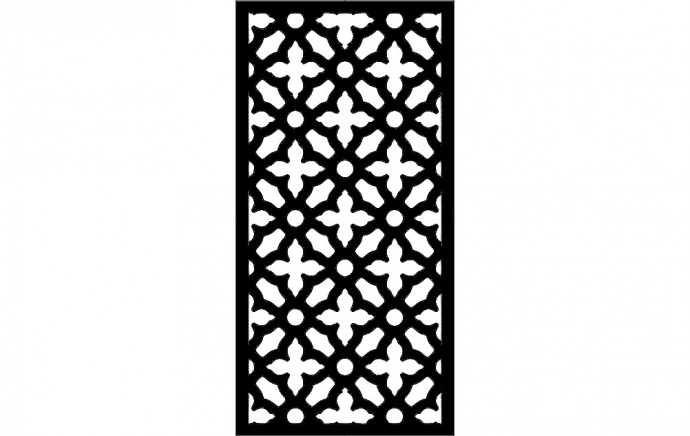 Скачать dxf - Орнамент трафарет трафареты узоров узоры геометрические марокканская решетка