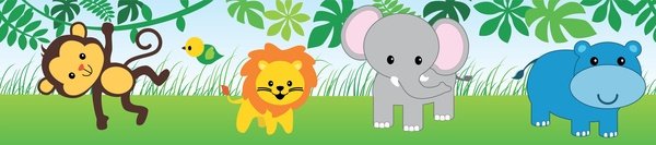 Зверюшки слон мульт мультяшные животные сафари мультфильм мультики для детей