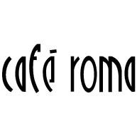 Логотип надписи шрифты roma cafe лого Распознать текст 4244