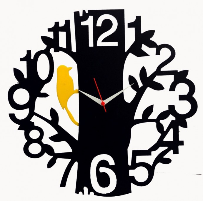 Karlsson часы деревянные дизайнерские настенные часы интерьерные часы дизайнерские часы