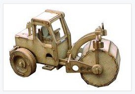 Деревянный каток деревянные игрушки модели тракторов игрушка каток