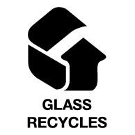 Логотип recycle sign glass glass recycle logo Распознать текст 53