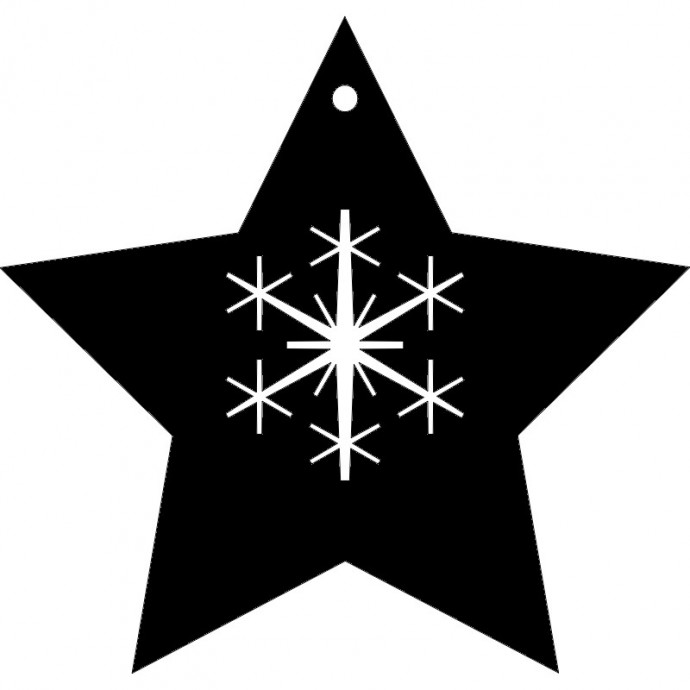 Скачать dxf - Звезда наклейки звезды иконка звезда звезда черная пятизвездочная