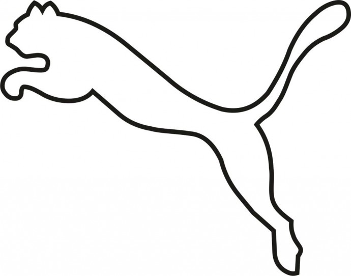 Логотип пума puma logo пума лого вектор трафарет puma кошка