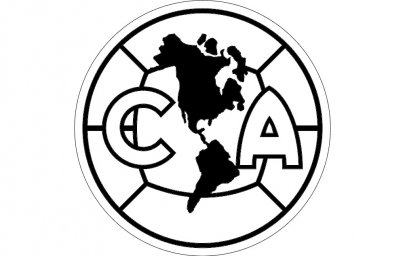 Скачать dxf - Логотип клуба логотип спорт america fc эмблемы латиноамериканских