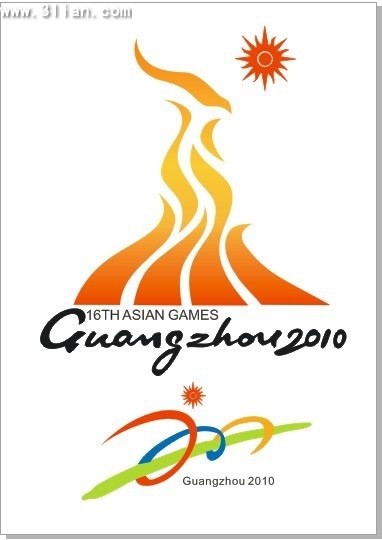 Эмблема спортивная спорт логотип азиатские игры факел логотип спортивные игры