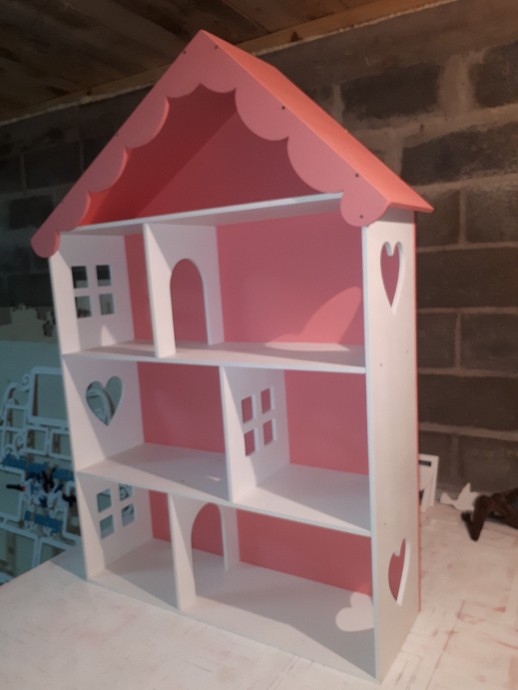 Скачать dxf - Кукольный домик домик для кукол деревянный кукольный домик