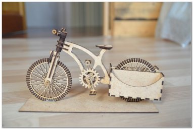 Деревянный велосипед велосипед визитница классический велосипед деревянная заготовка велосипед вело