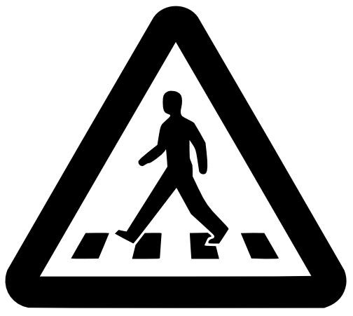 Скачать dxf - Пешеходный переход знак знак пешеходный знак пешеходный переход
