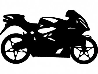 Скачать dxf - Винил мотоцикла icon мотоцикл наклейки на мотоцикл логотип