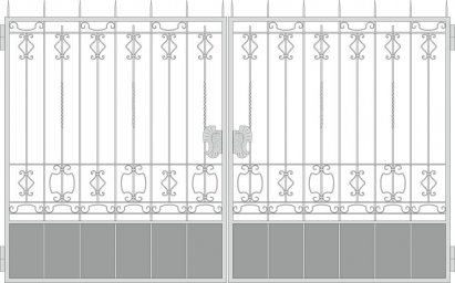 Эскизы кованых заборов эскизы стальных кованных заборов кованые заборы чертежи
