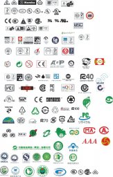Знаки сертификации сша символы различные логотипы знаки иконки