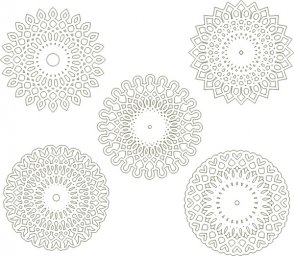 Орнамент круговой орнамент мандала мандала раскраска детские мандалы белая мандала