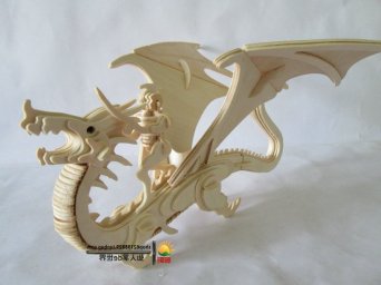 Конструктор из фанеры дракон китайский дракон из фанеры игрушечные драконы