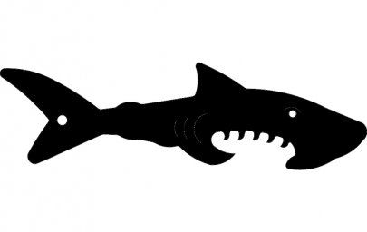 Скачать dxf - Силуэты рыб акула силуэт акулы акула силуэты акул