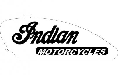 Скачать dxf - Indian motorcycles лого индиан лого логотип индиан в