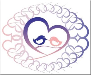 Векторное сердце узор сердце логотип сердце сердце