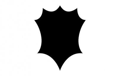 Скачать dxf - Щит клипарт черный щит фигурный геральдический темное изображение