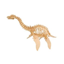 Скачать dxf - Деревянный скелет динозавра конструктор деревянный конструктор динозавр 3д