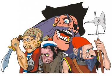 Пираты персонажи