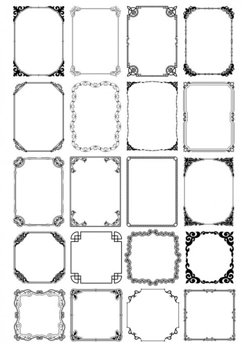 Векторные рамки рамки вектор векторная рамка cdr декоративные рамки векторные