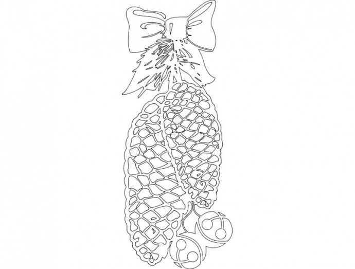 Скачать dxf - Ананас раскраска тамблер раскраска ананас раскраска шишка еловая