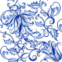 Синие узоры узор голубой узоры рисунки узоры узоры цветы 4078