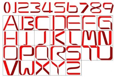 Шрифты ленточный шрифт шрифты дизайн шрифты современные алфавит шрифт